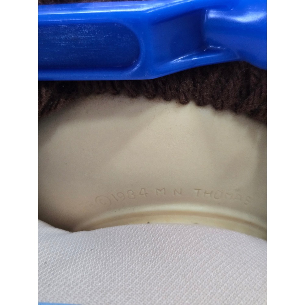 Vintage 1984 Cabbage Patch Kids Doll Air Line Captain Pilot Blue Jumpsuit - Picture 4 of 6